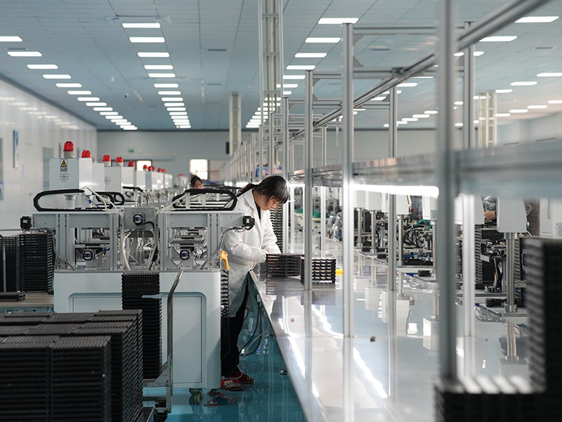 High‑speed automated SMD assembly line at MEIDI