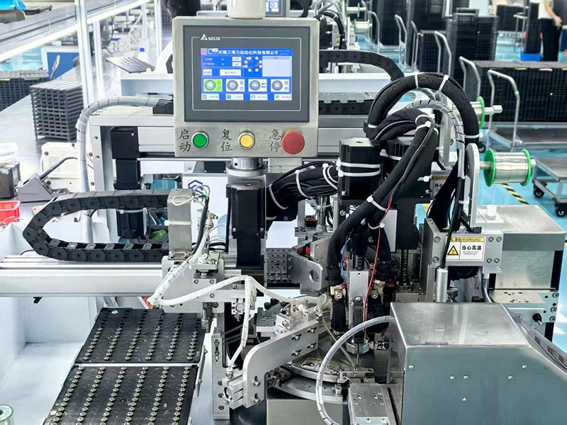 Acoustic test and quality inspection station